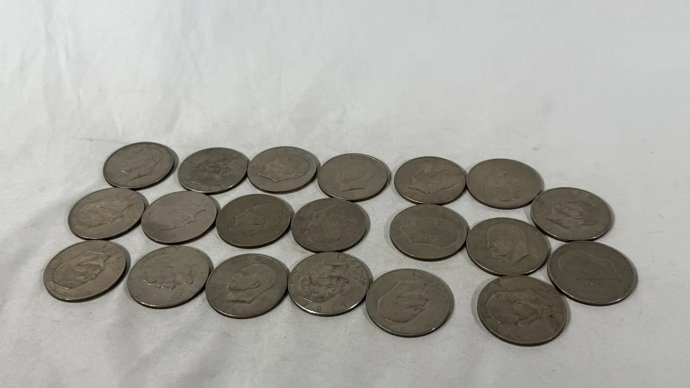 (20) 1971 IKE DOLLARS
