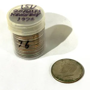 (20) KENNEDY HALF COINS