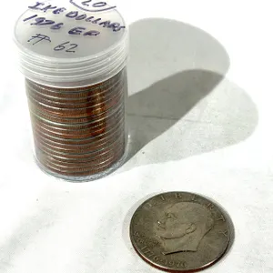 (20) 1976 EISENHOWER SILVER DOLLARS