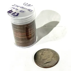 (20) 1971 EISENHOWER SILVER DOLLARS