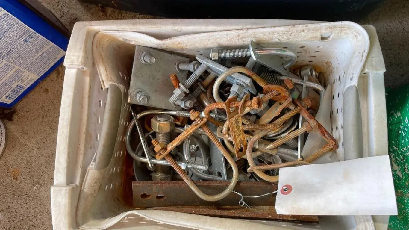 Bucket of Clamps