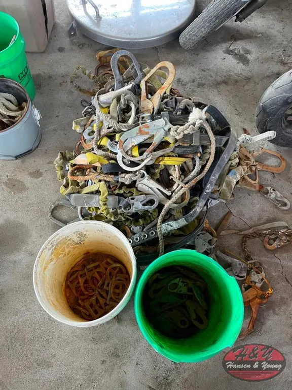 Pile of Safety Lanyards
