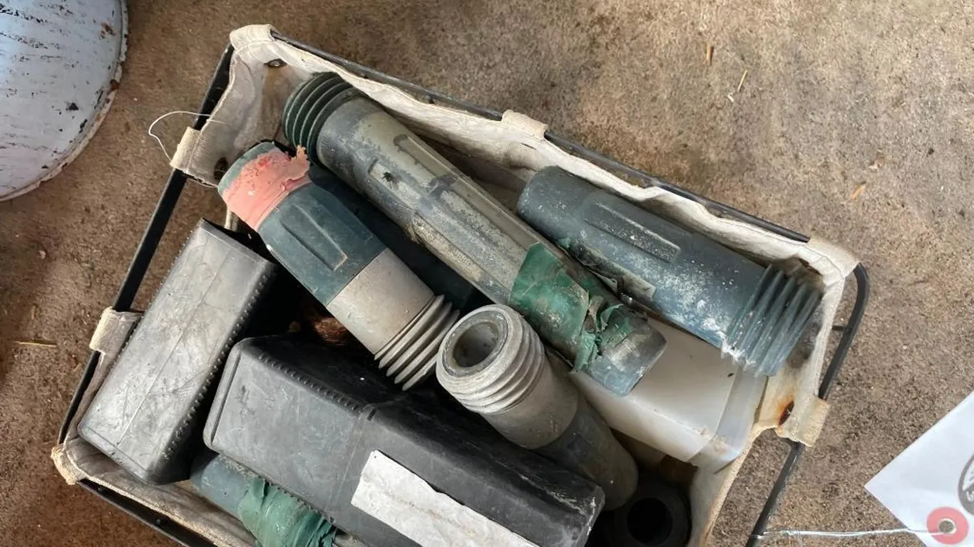 Basket of Blasting Nozzles