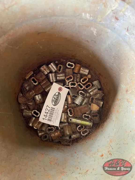 Bucket of Cable Crimps