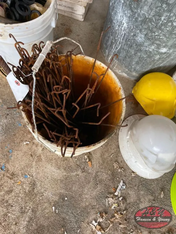 Bucket of Wire Ties