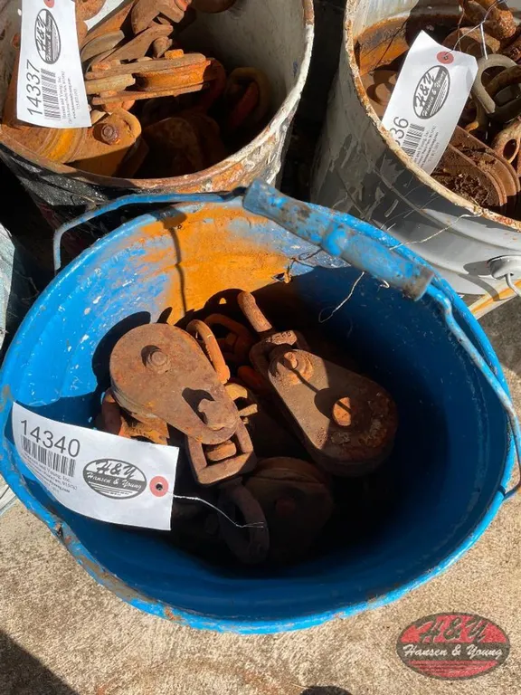 Bucket of Pulleys