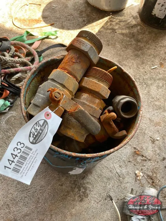 Bucket of Pipe Fittings