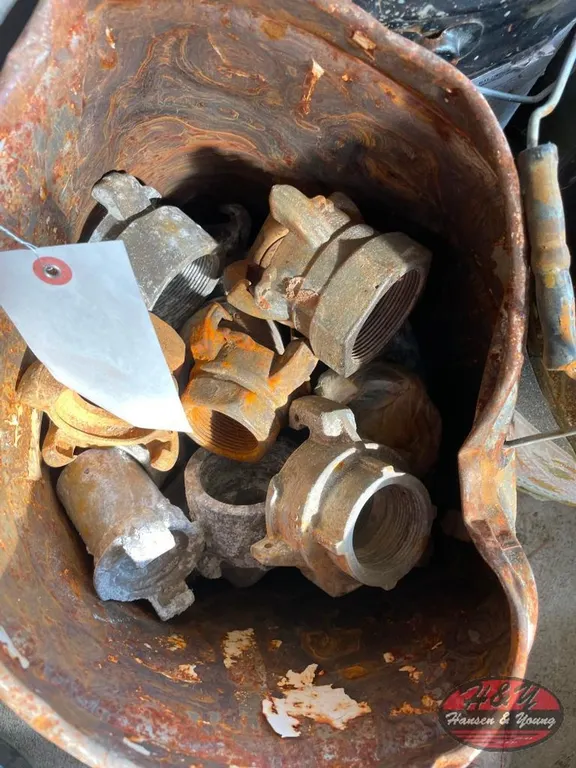 Bucket of Hose Fittings