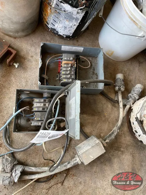 (2) Temporary Electrical Boxes