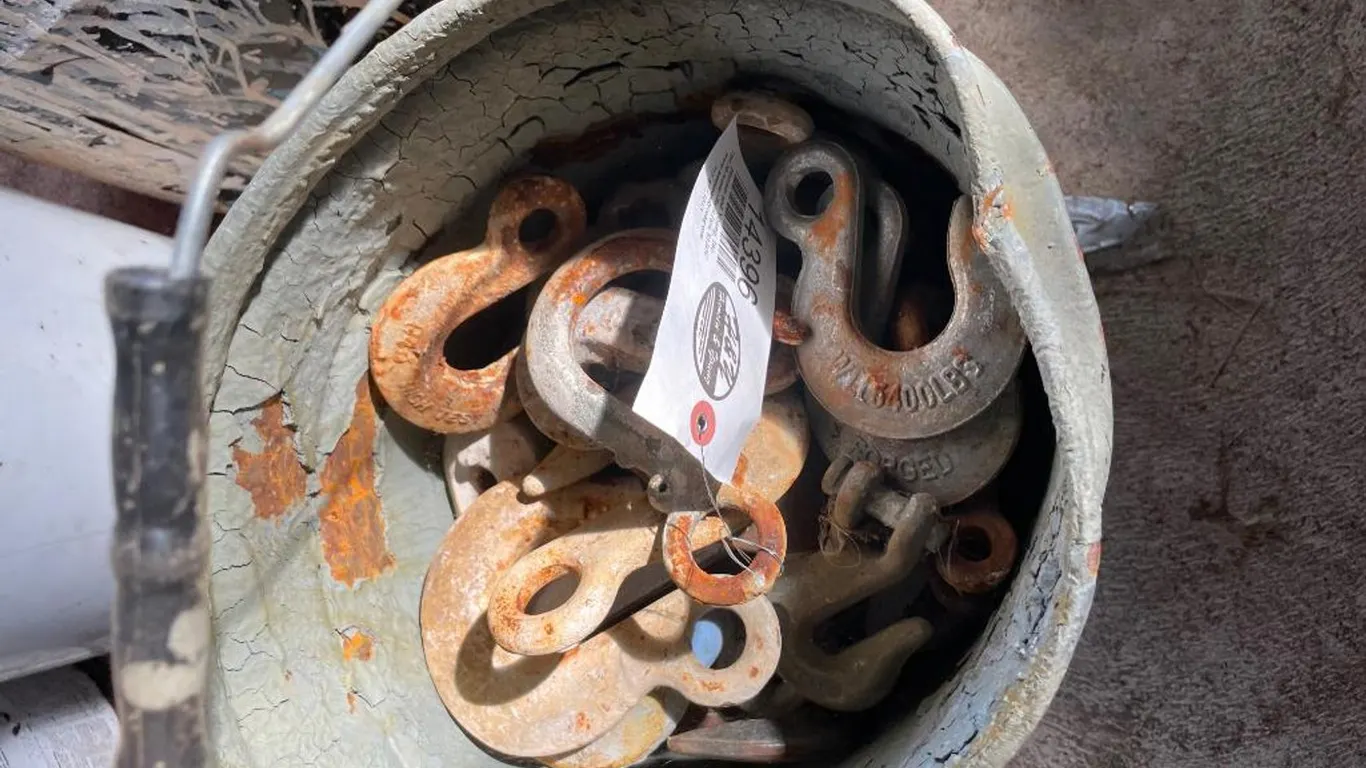 Bucket of Hooks