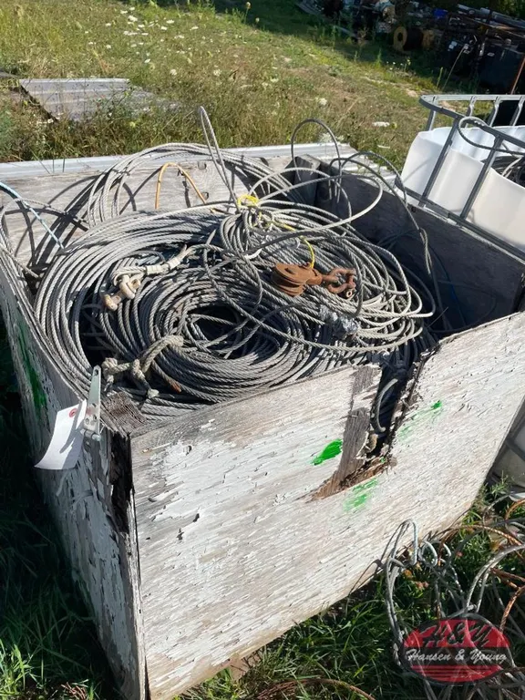 Containment System, Rigging Cables, Anchor, and Pull Cables