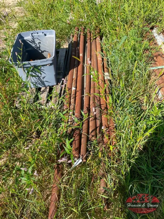 Pallet of Containment System Bars, and Anchor Rods