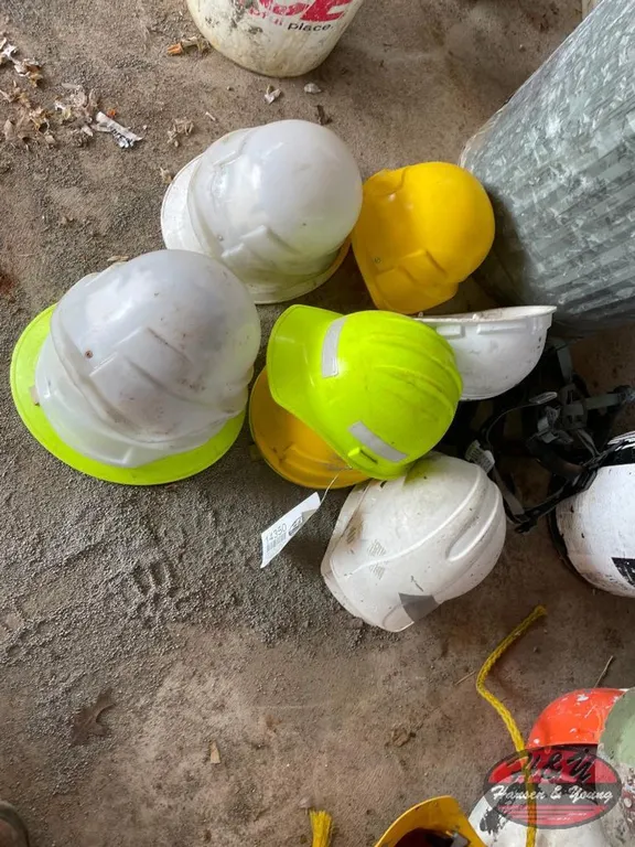 Pile of Hard Hats