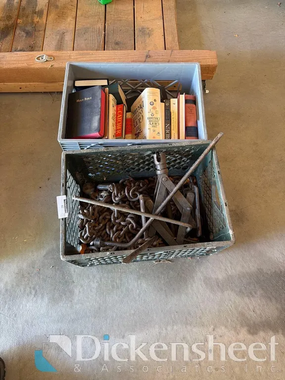 CHAIN, JACK & BOOKS LOT