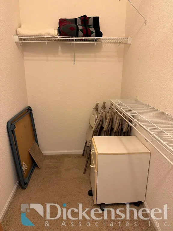 CONTENTS OF WALK-IN CLOSET as outlined below: