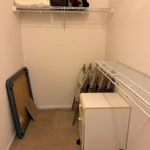 CONTENTS OF WALK-IN CLOSET as outlined below: