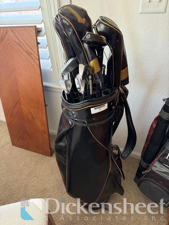 GOLF BAG & CLUBS