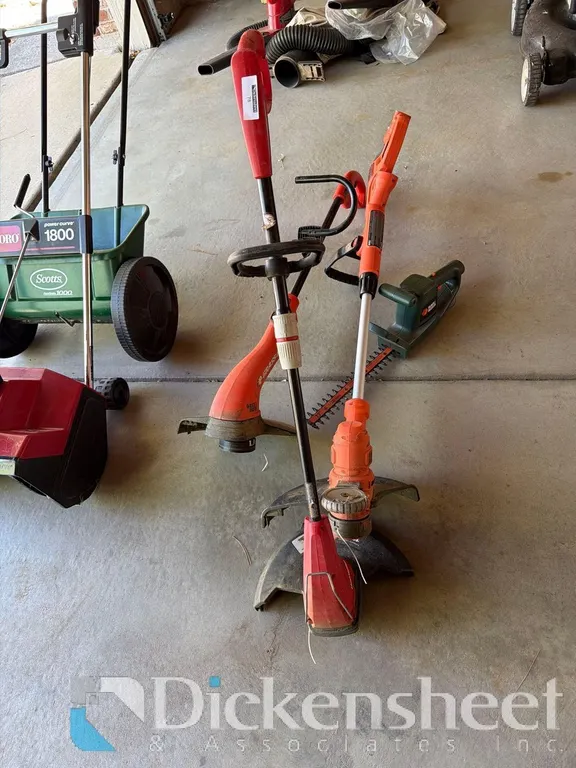 YARD MAINTENANCE EQUIPMENT LOT