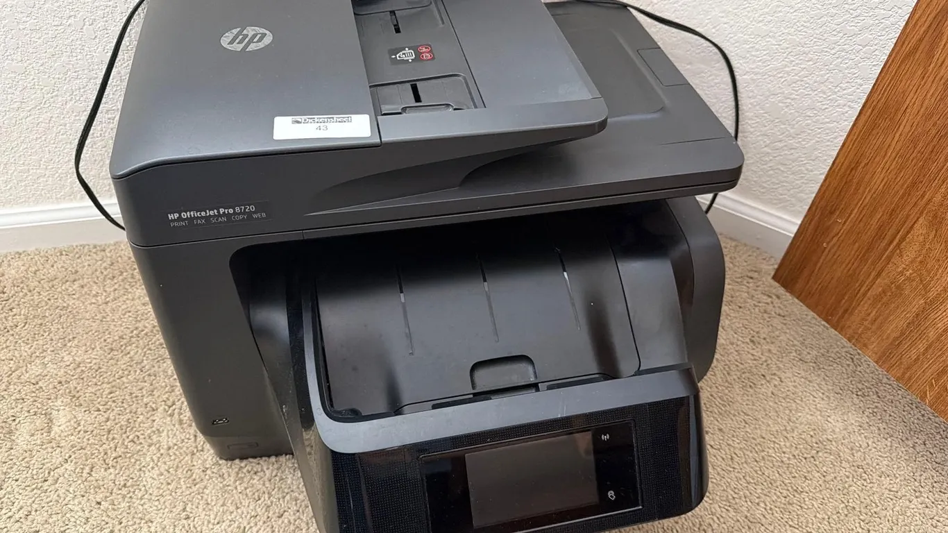 HP OFFICE JET PRO 8720 MULTIFUNCTION PRINTER