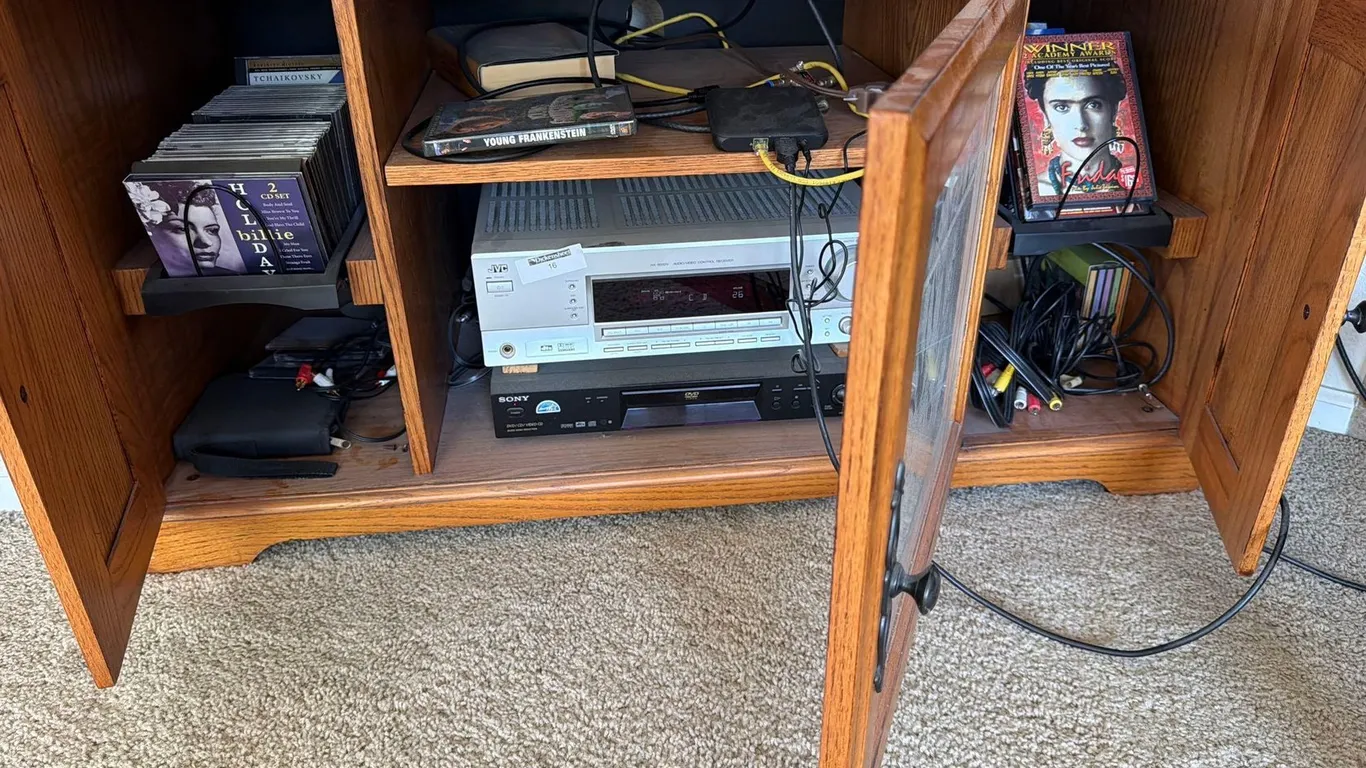 JVC RECEIVER & SONY DVD PLAYER