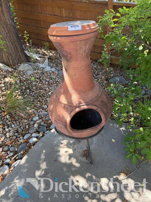 TERRACOTTA PATIO WOOD BURNER