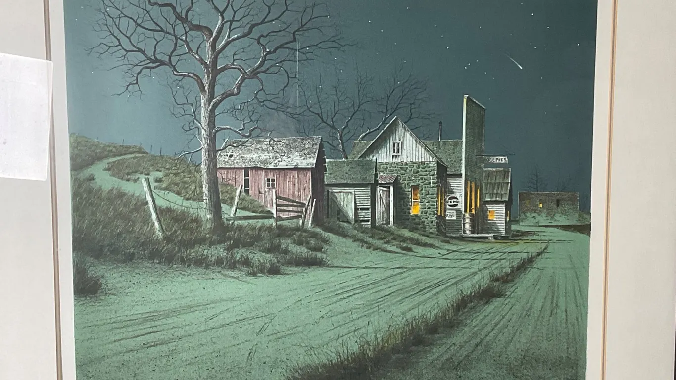 "Evening Star" Artwork by Wayne Cooper
