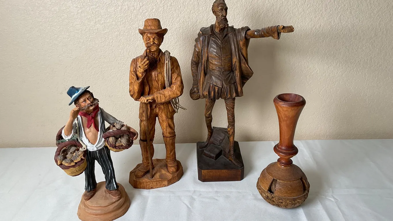Rustic Statues