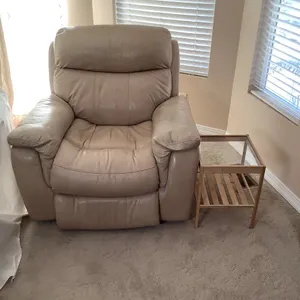 Recliner & Side Table