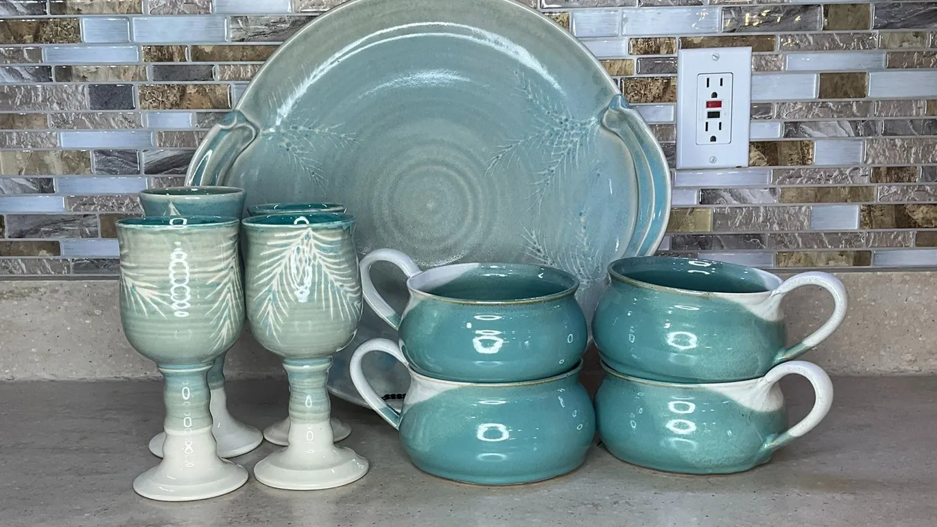 Pottery Soup and Platter Pottery