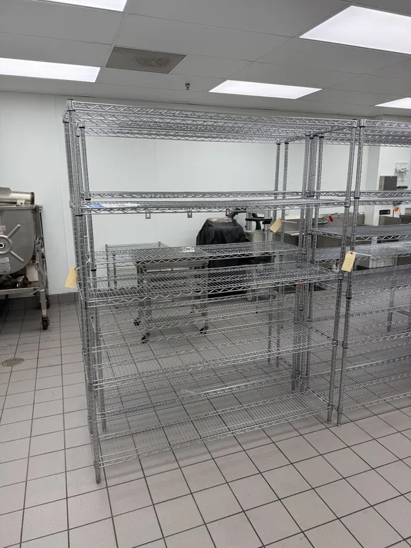 Olympic Storage Products NSF Chrome Wire Shelving Units