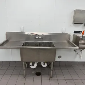 John Boos Commercial Stainless Steel 2-Compartment Sink