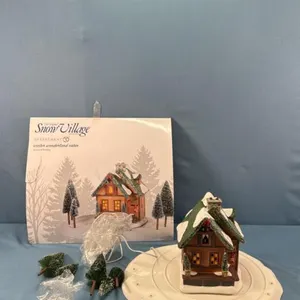 THE ORIGIONAL SNOW VILLAGE SCENE