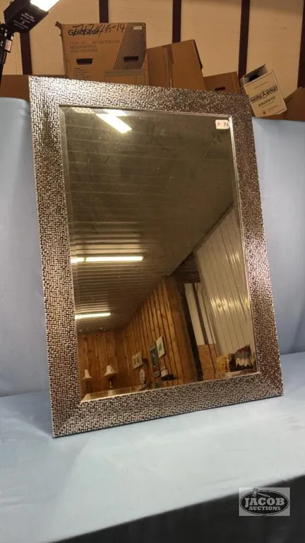 METAL FRAMED MIRROR