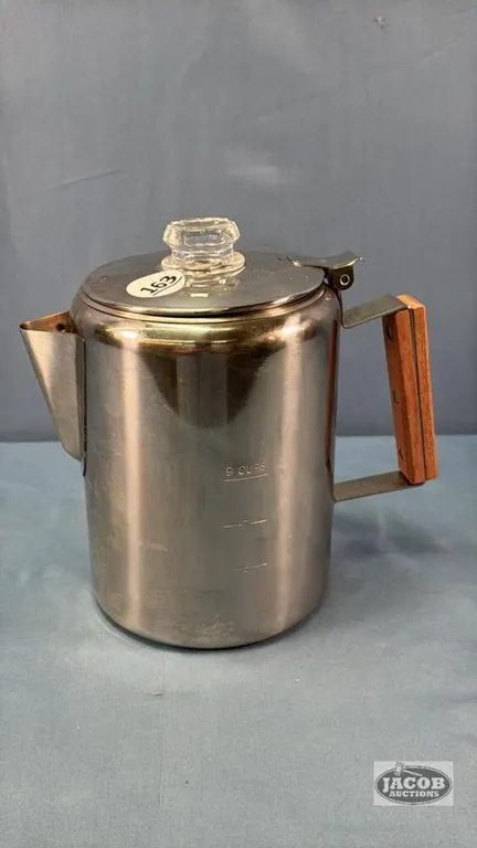 COLETTI (9) CUP COFFEE MAKER WITH FILTERS
