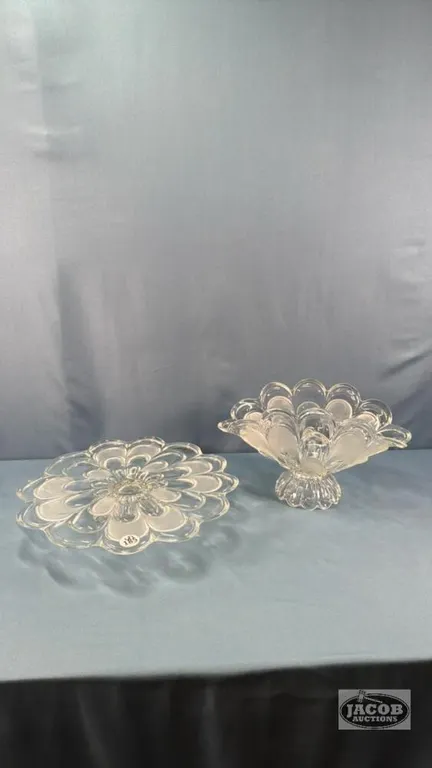 FANCY GLASS WARE LOT