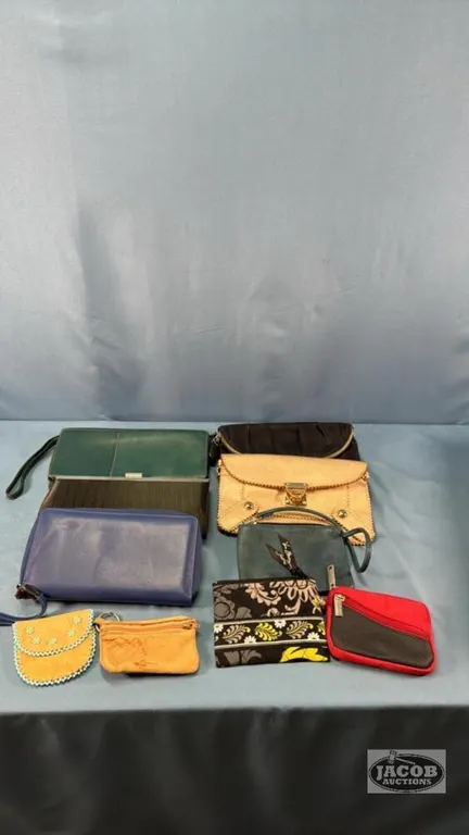 APPROX. (5) PURSES AND (5) CHANGE PURSES