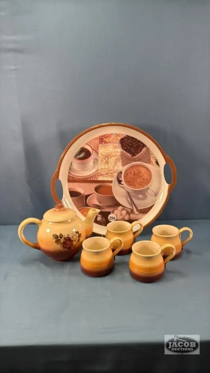 (5) PIECE TEA SET