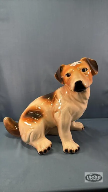 15IN TALL DOG FIGURINE