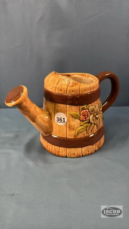 6.5IN TALL CHINA WATERING CAN