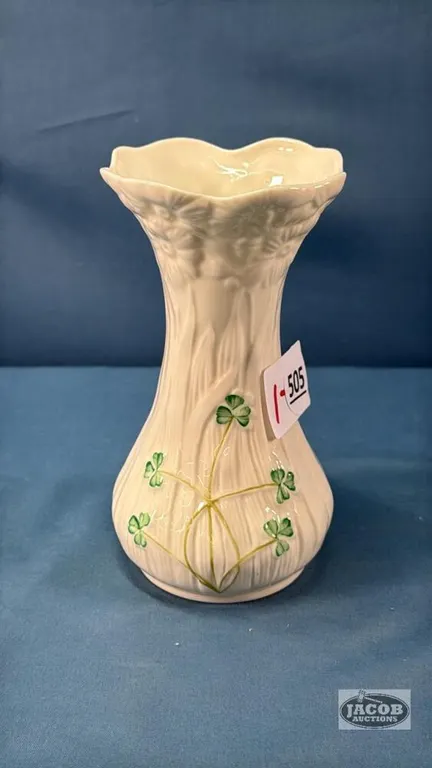 SIGNED BELLECK VASE