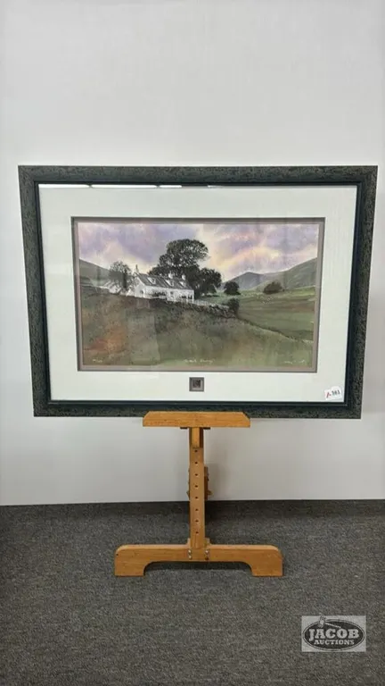 NUMBERED PRINT ENTITLED "SCOTTISH EVENING"