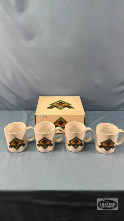SET OF (4) PIONEER HI-BRED LIMITED MUGS