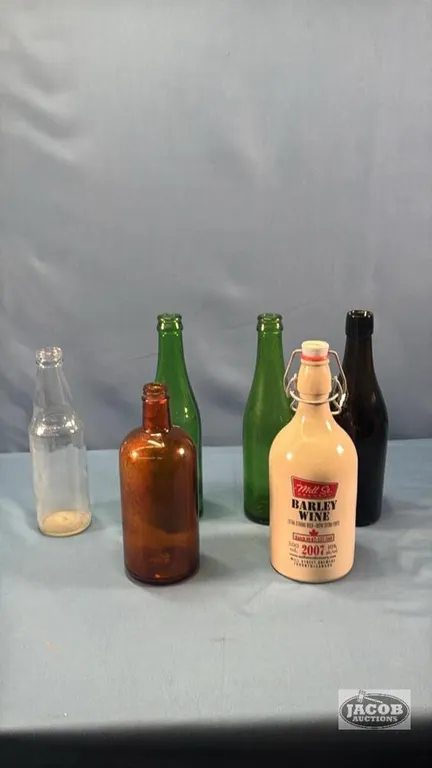 (6) OLD BOTTLES