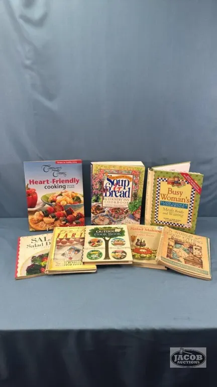(8) COOK BOOKS