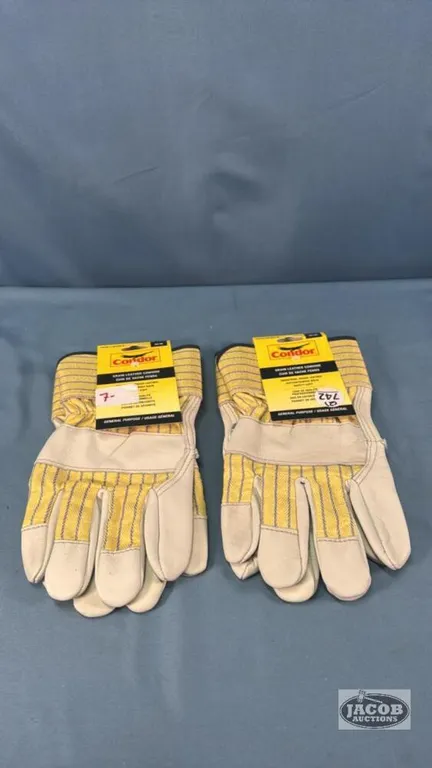 (2) PAIRS OF NEW WORK GLOVES