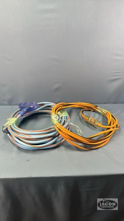 APPROX. 25FT. AND 50FT EXTENSION CORDS