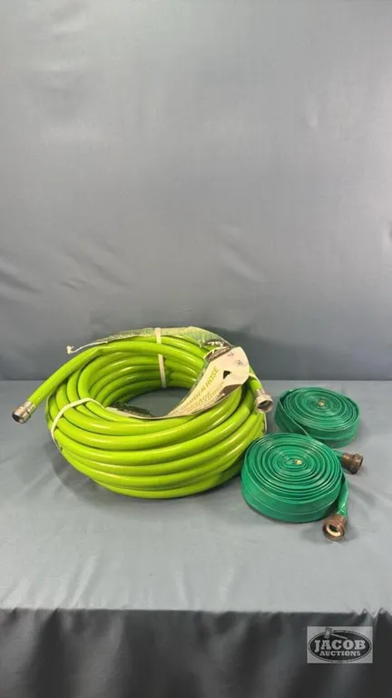 NEW 75FT GARDEN HOSE WITH (2) SOAKER HOSES