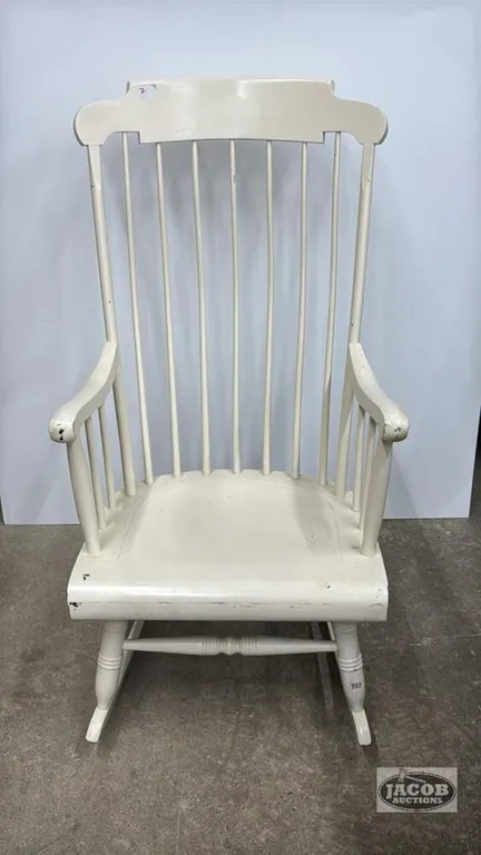 PAINTED BOSTON STYLE ROCKER