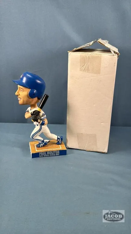 PAUL MOLITOR SIGNED BOBBLE HEAD