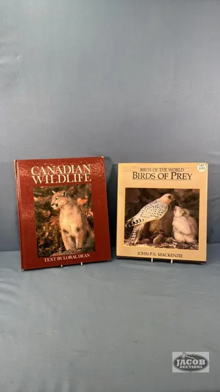 (2) HARD COVER BOOKS